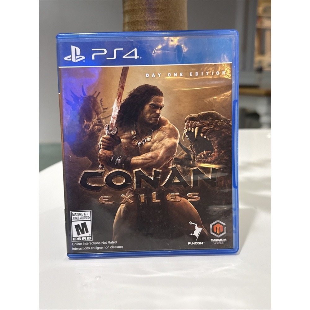 Conan Exiles: Day One Edition (Sony PlayStation 4, 2018) Map Included